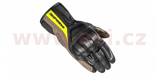 rukavice TX PRO, SPIDI (černé/pískové/žluté fluo)